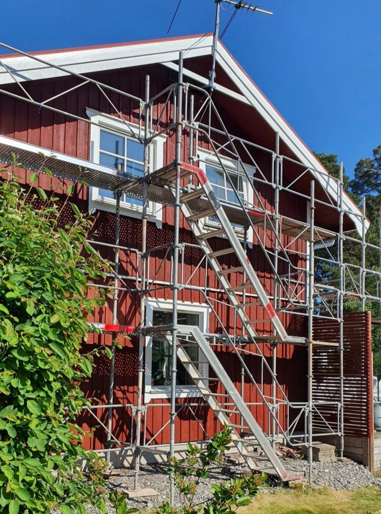 Utvändig målning
