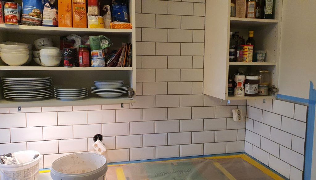 Kakel- & golvläggning i Stockholm - Färdigt kakel- och klinkerarbete i badrummet.